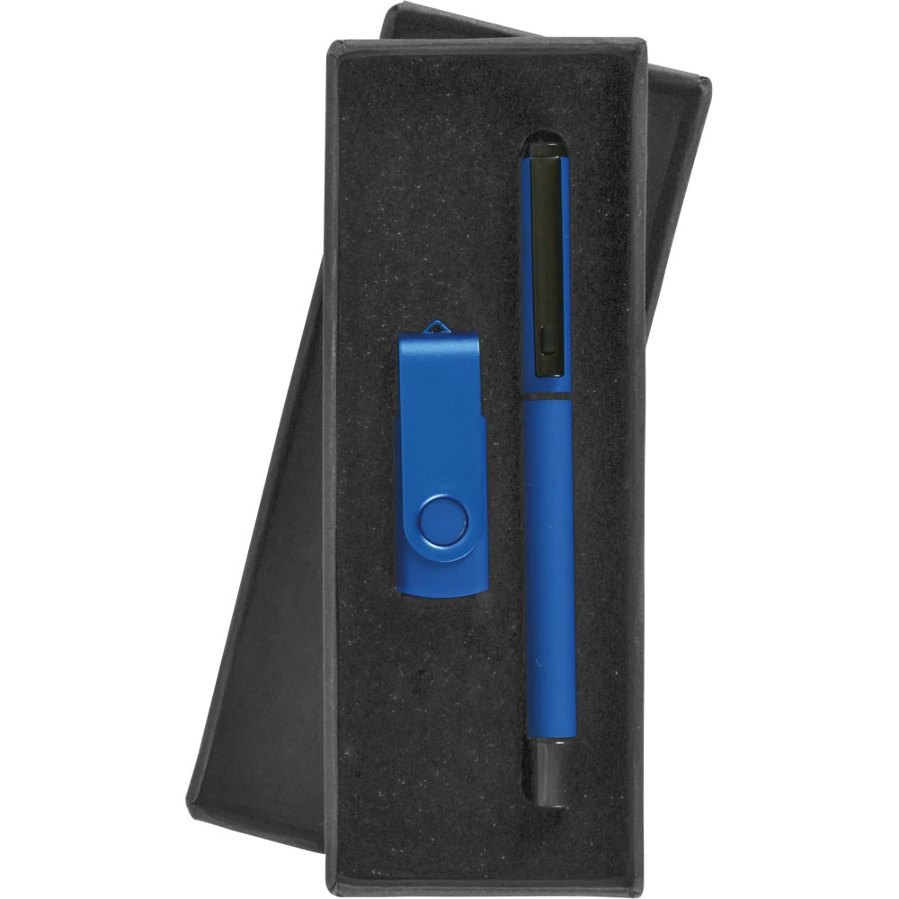 9210-16GB-L Lacivert USB Kalem Set