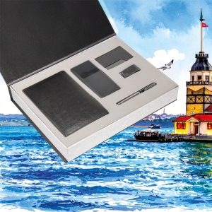 Alanya-G Gri Hediyelik Set
