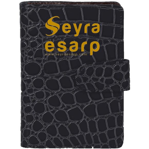 Köyceğiz-S Siyah Organizer Cep Defteri