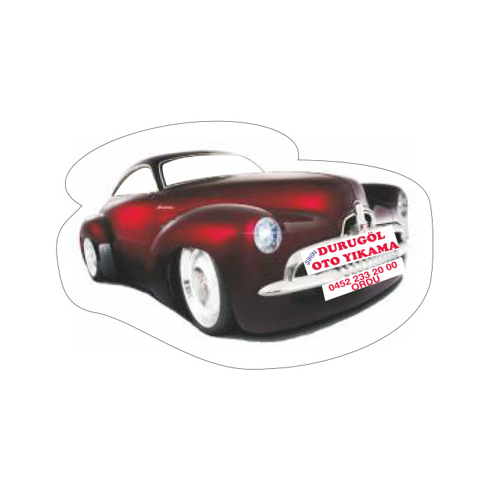 Promosyon Oto Kokusu Baskı