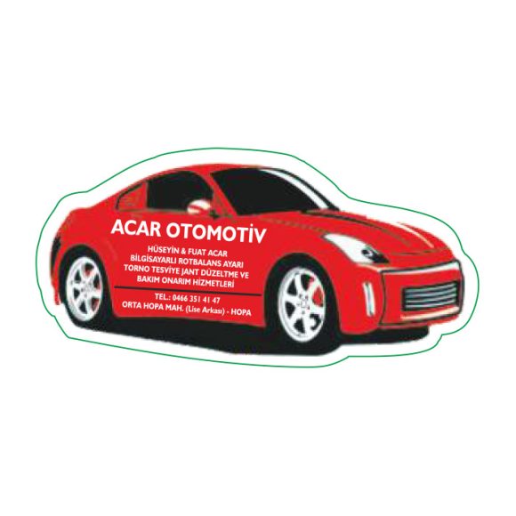 Promosyon Oto Kokusu Baskı