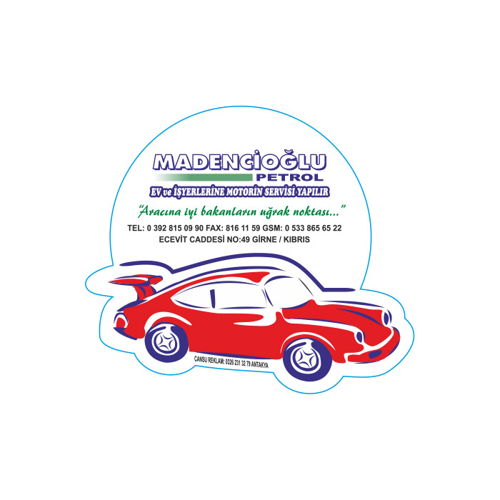 Promosyon Oto Kokusu Baskı