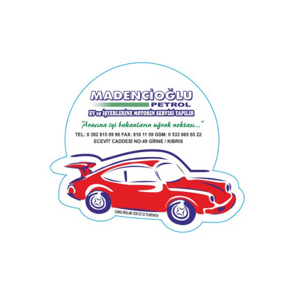 Promosyon Oto Kokusu Baskı