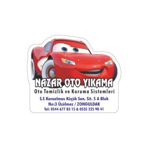 Promosyon Oto Kokusu Baskı
