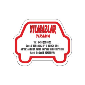 Promosyon Oto Kokusu Baskı