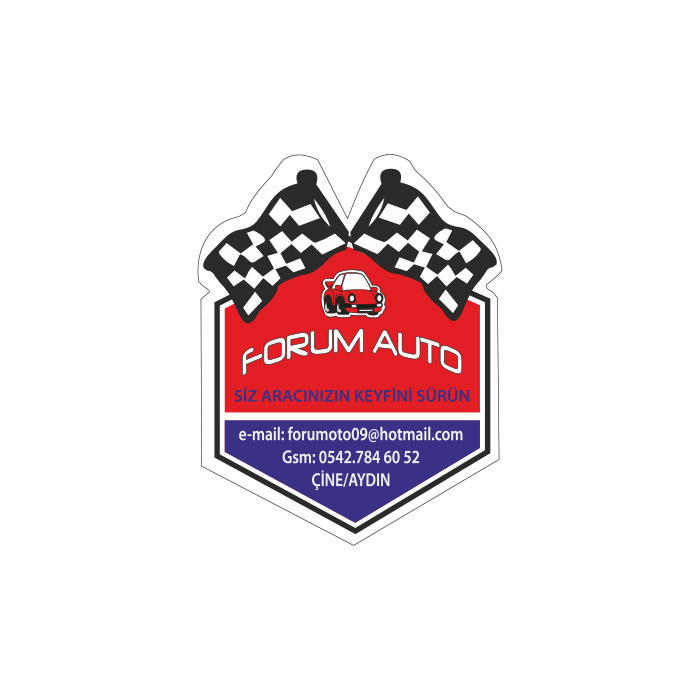 Promosyon Oto Kokusu Baskı