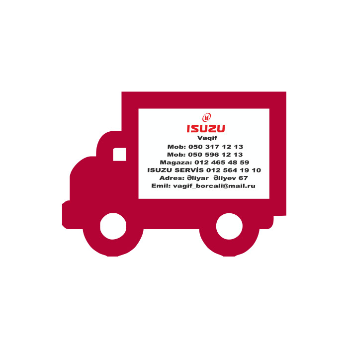 Promosyon Oto Kokusu Baskı