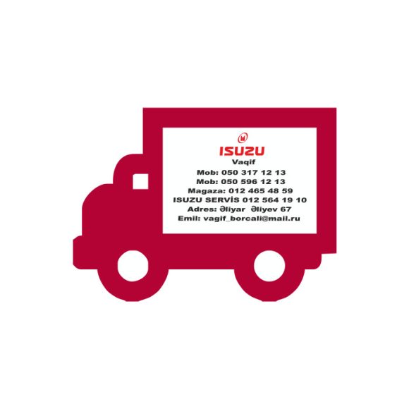 Promosyon Oto Kokusu Baskı