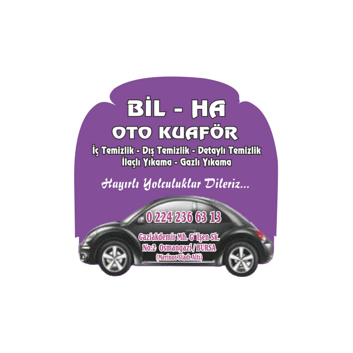 Promosyon Oto Kokusu Baskı