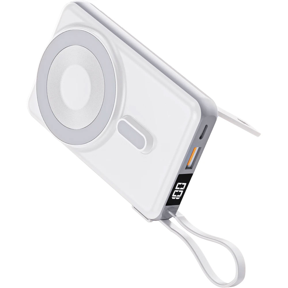 PWB-10 Beyaz 4 in 1 MagSafe PowerBank