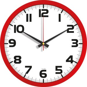 V30-510-S Plastik Duvar Saati