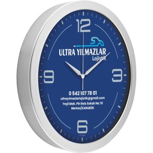 V30-741-A Altın Metalize Duvar Saati